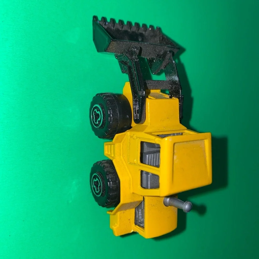 Majorette #211‎ Tractor & #226 steamroller 1/87 France Vtg Toy Car Die-cast Set